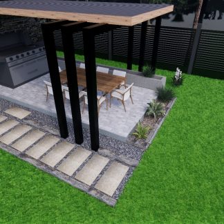 Modelado 3D de Mueble Exclusivo